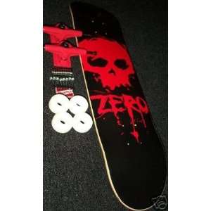  Zero Blood Skull 7.75 Skateboard Deck Complete Sports 