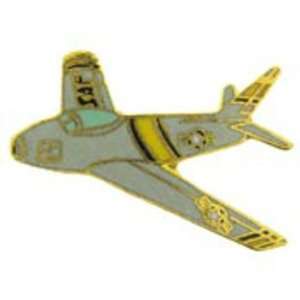  F 86 Sabre Airplane Pin 1 1/2 Arts, Crafts & Sewing