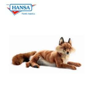  HANSA   Fox, Red Lying Toys & Games