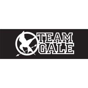  Hunger Games Team Gale Mocking Jay Sticker Decal. White 