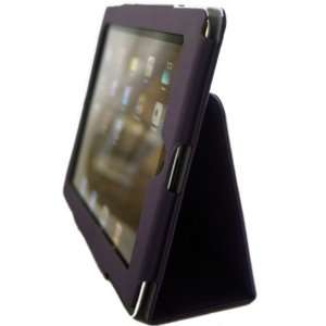   quality leather style case with built in stand and auto sleep function