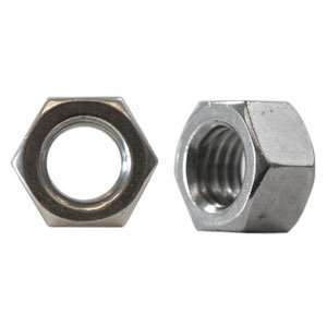  #4 x 40 Finished Stainless Steel Hex Nuts   Box of 100 