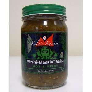 Mirchi Masala Salsa (Hot & Spicy)  Grocery & Gourmet Food