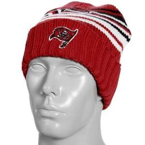   Bay Buccaneers Red Pruning Sweater Knit Beanie