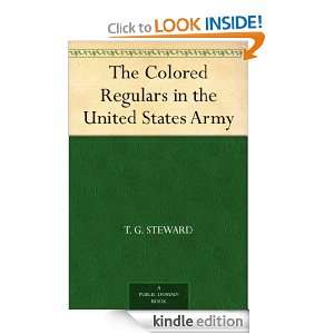  The Colored Regulars in the United States Army eBook T. G 