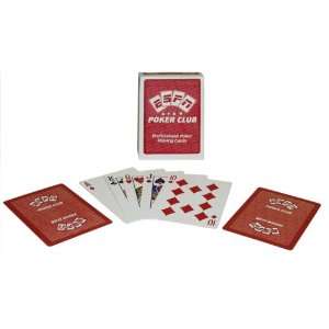  ESPN Poker Club Red Deck of Playing Cards  Standard 