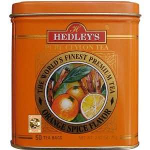 Hedleys Pure Ceylon Tea, Orange Spice Grocery & Gourmet Food