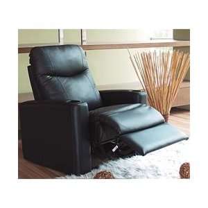  Showtime Contemporary Leather Theater Recliner by Coaster 