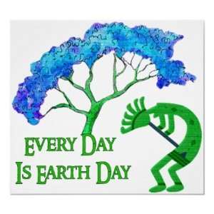 Earth Day Kokopelli Posters