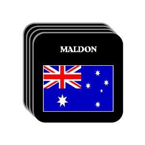  Australia   MALDON Set of 4 Mini Mousepad Coasters 