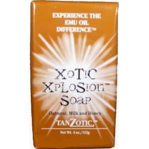  Xotic Xplosion Soap w/Emu Oil Oatmeal & Honey 4 oz Beauty