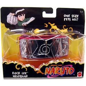  Naruto Headband Official Mattel Rock Lee Head Band Toys 