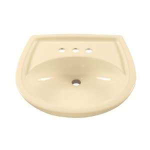 American Standard 0115.808.021 Colony 21 Inch Pedestal Sink Basin with 
