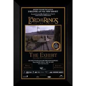  Lord of the Rings Two Towers 27x40 FRAMED Movie Poster 