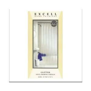    Ex Cell Glitter Shower Curtain (04000 0470 960)