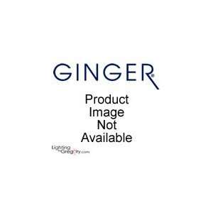  Ginger 0672/SN Empire Grab Bar Deco Ring Satin Nickel 