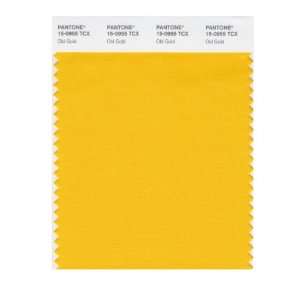  PANTONE SMART 15 0955X Color Swatch Card, Old Gold