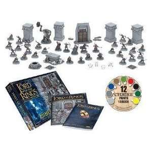  Lord of the Rings Mines of Moria with paint set Toys 