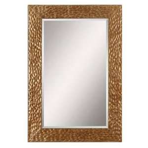   12811 Jaroso Mirror in Antiqued Gold Leaf 12811