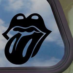  Rolling Stone Rock Band Music Black Decal Window Sticker 
