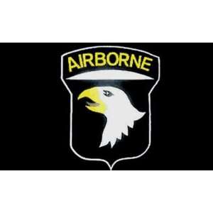  3x5 ft 101st Airborne Black Flag Patio, Lawn & Garden
