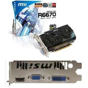  Radeon 6670 1024MB GDDR5 (R6670 MD1GD5)  