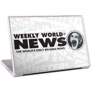   17 in. Laptop For Mac & PC  Weekly World News  Logo Skin Electronics