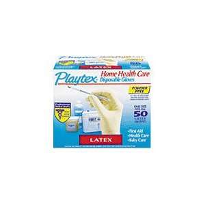 Playtex Gloves Home Health Care Powder Free Disposable Latex Gloves 