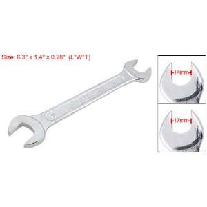   17mm Metal U Shape Double Open ended Wrench Spanner