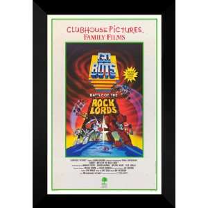  GoBots Battle of Rock Lords 27x40 FRAMED Movie Poster 
