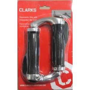 Clarks 206 Lock On Grips w/BarEnds Grips Clk Lockon G206 135Mmwb Ends 