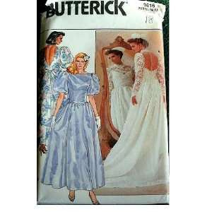  MISSES WEDDING AND FORMAL DRESS SIZE 18 BUTTERICK PATTERN 