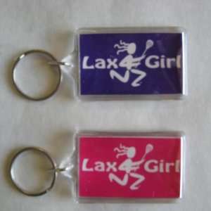  Lax Girl Key Ring 