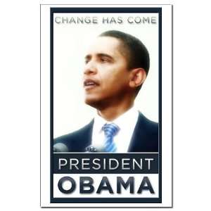  Change Has Come   Obama Obama Mini Poster Print by 