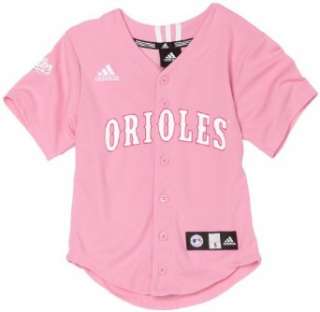    MLB Baltimore Orioles Screen Print Baseball Jersey Girls Clothing