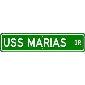  USS MARIAS AO 57 Street Sign   Navy