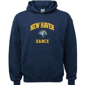  New Haven Chargers Navy Youth Dance Arch Hooded Sweatshirt 