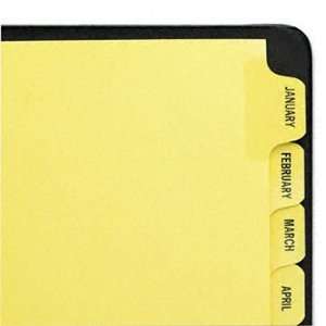  Avery 11307   Gold Reinforced Laminated Tab Dividers, 12 
