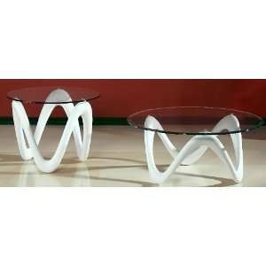  LY 1147 White Modern Coffee Table