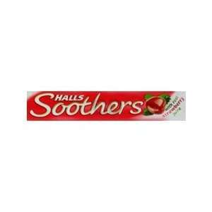 Halls Soothers Strawberry Flavour (Pack of 20) with Real Strawberry 