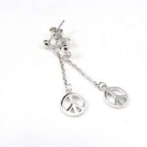 Silver loops Peace. Jewelry