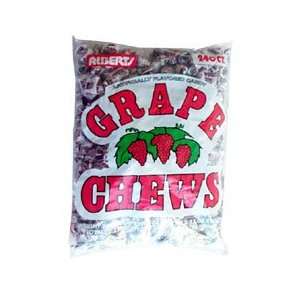 Alberts Grape Chews 240 ct.   6 Unit Pack  Grocery 