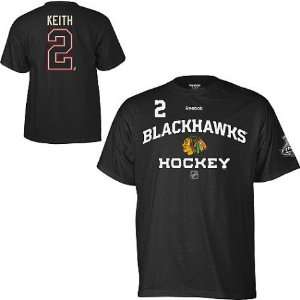 Mens Chicago Blackhawks #2 Duncan Keith 2010 Stanley Cup Finals Locker 