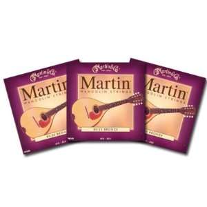  Martin M400 Mandolin Strings   Three Pack Musical 