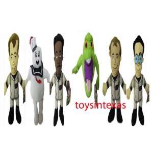  15 Ghostbusters Plush Set   Stay Puft and more (6 piece 