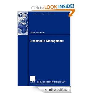 Crossmedia Management (German Edition) Martin Schneider, Prof. Dr 