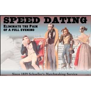  Speed Dating   Poster by Wilbur Pierce (18x12)