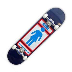 Girl Mike Mo Woodies Complete Skateboard (7.75) Sports 