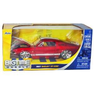  1967 Shelby GT 500 124 Scale (Red) Toys & Games