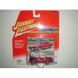 2002 Johnny Lightning Muscle Cars USA 1968 Mercury Cougar GT E Red #3 